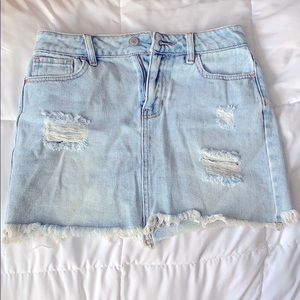 Jean skirt